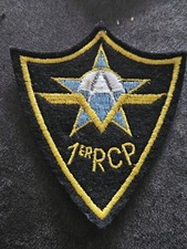 Ecusson insigne tissu 1 er RCP régiment de chasseur parachutiste Militaire Patch