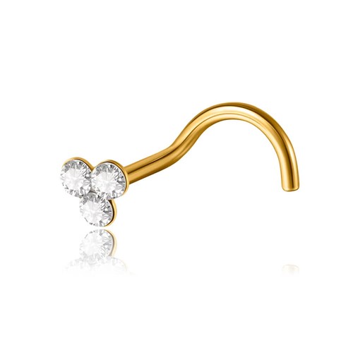 Stud nez plaqué - stud,