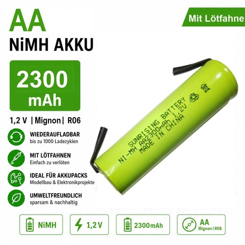 Nimh 2300 mah 2 v - nimh,