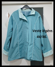 Veste légère bleu ciel de