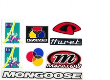 Vintage MTB & BMX Stickers Lot