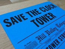 Back To The Future SAVE THE CLOCK TOWER  BTTF hoverboard delorean retour futur