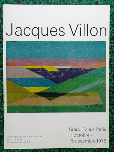 Jacques villon 1975 affiche - villon,