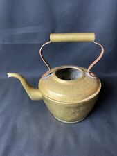 Théière  Ancienne Laiton Et Cuivre