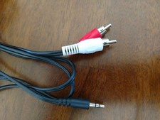 3.5mm Male Stereo to 2 Male