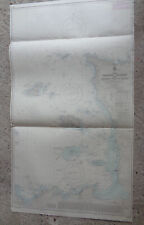 CARTE MARINE / The channel islands and adjacent coast of France