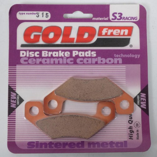 Plaquette frein gold fren - gold,