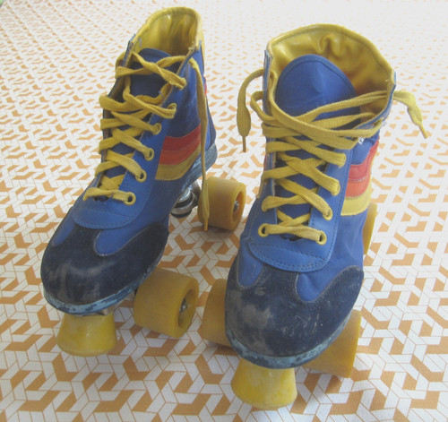 Patins roulettes vintage - patins,
