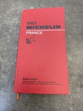Ancien Guide Michelin 1983