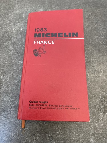 Ancien guide michelin 1983 - michelin,