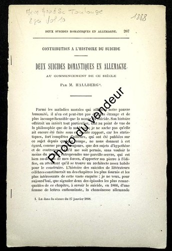 Histoire suicide hallberg - du,