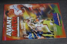 PROGRAMME )) ASNL NANCY V LE