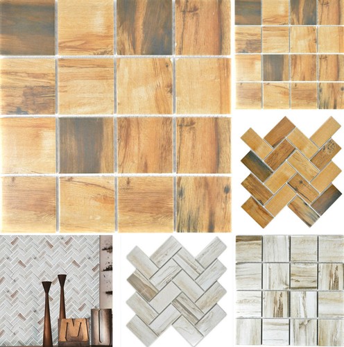 Carreaux muraux effet bois - effet,