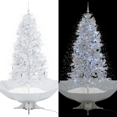 Arbre noël neigeux avec - noël,