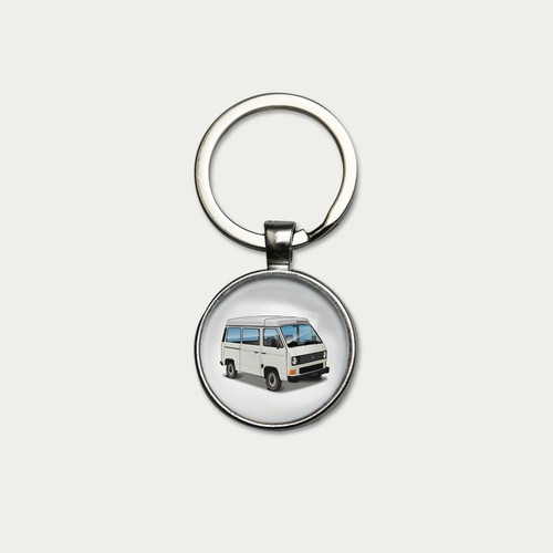 Porte clefs combi van - porte-clefs, t3