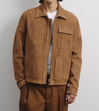 Blouson cuir homme - , marron