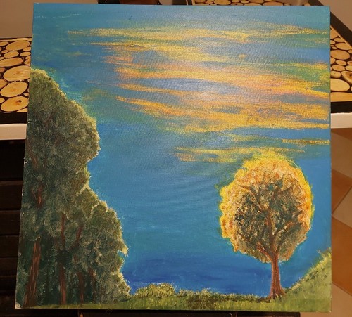 Tableaux peinture acrylique - tableaux,