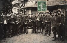 CPA 1916-1918 – Fontainebleau – Scène de popote militaire