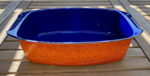 Cocotte rectangulaire orange - cocotte,