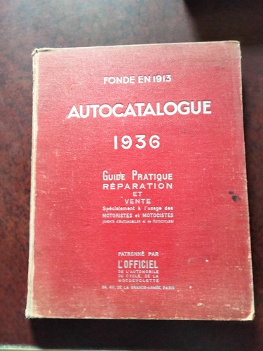 Autocatalogue 1936 guide - 1936,
