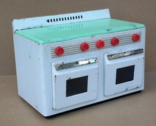 Ancien jouet four gazinière vintage métal dînette old toy oven gas cooker  #3