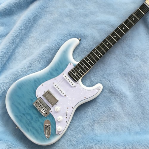 Electric guitar blue - electric,