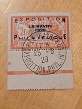 Timbre France 257A obl 1 leger