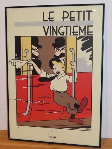 Affiche poster tintin petit - tintin,