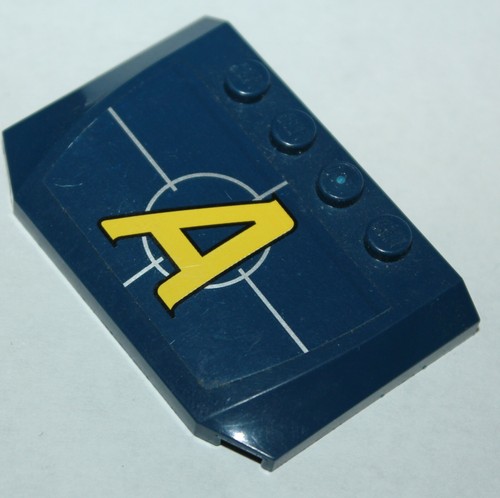 Lego navyblue wedge with - wedge,