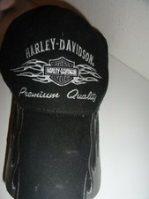 BLACK HARLEY DAVIDSON PREMIUM QUALITY BASEBALL HAT