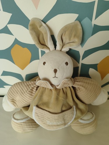 Takinou doudou lapin peluche