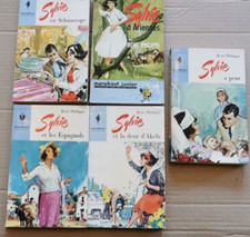 LOT DE 5 "SYLVIE"RENE PHILIPPE / MARABOUT MADEMOISELLE/ TTBE