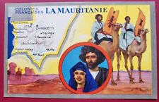 CARTES  Edition spéciale Produits du Lion Noir-Colonies françaises MAURITANIE