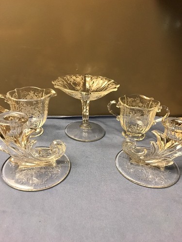 Fostoria crystal baroque - fostoria,