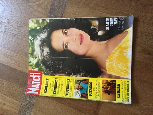 Revue paris match 1098 - 1098, 1970
