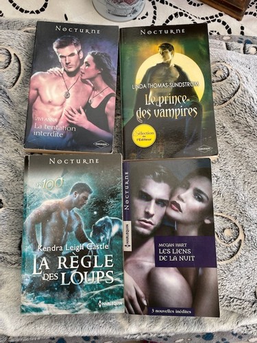 Lot livres harlequin - de,
