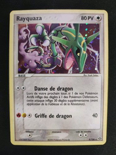 Carte pokemon rayquaza - carte, 9/106
