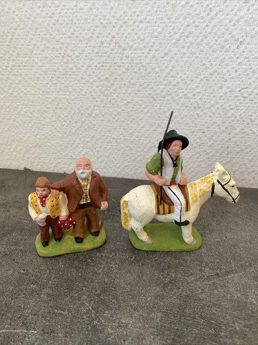 Anciens santons aveugle - anciens,