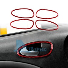 Red Door Handle Frame Panel