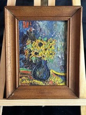 Huile sur carton - Signée