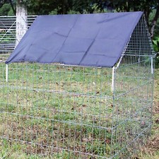 Bâche de protection pour Enclos Poyester Protection Soleil Cage Lapin Parc