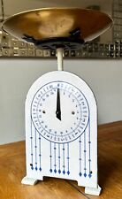 balance ménagère, ancienne, E K, cadran émaillé