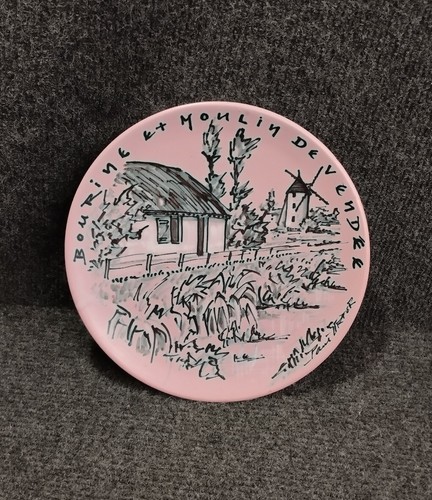 Assiette signée paul urfer - signée,