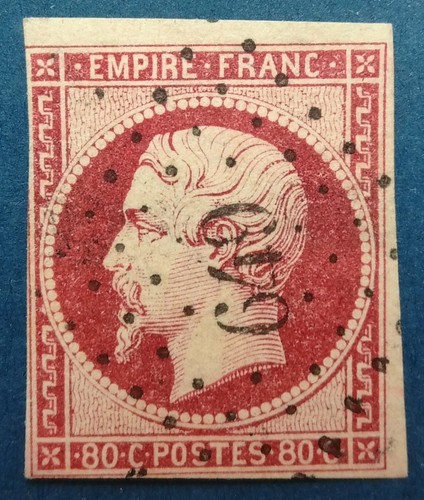 France oblitéré 17a - france, oblitéré,