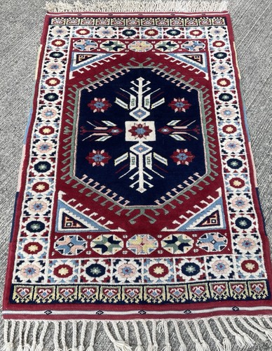 Tapis laine 130x88cm turc - laine,