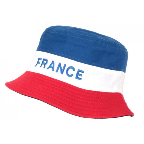 Chapeau bob france bleu - chapeau, blanc