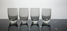 4 verres cristal Lalique modèle Highlands