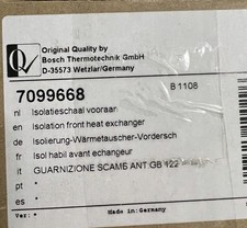 Buderus 7099668 Isolation GB122 GB132 avant