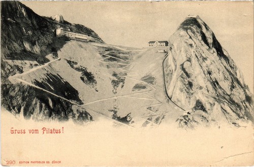 Cpa gruss vom pilatus - ak,