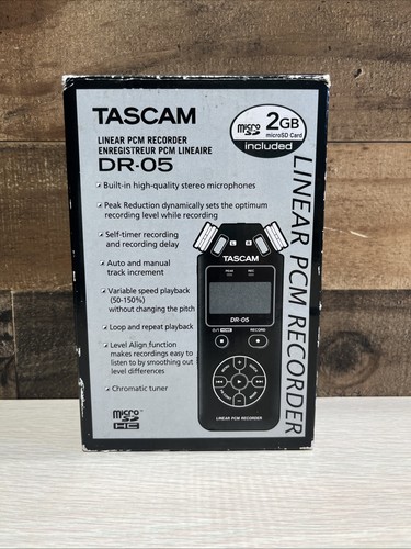 Tascam stereo handheld - dr-05,
